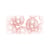 Perles verre Renaissance - rose 4mm