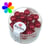 Renaissance 8Mm Rouge Perles Verre Renaissance 8Mm
