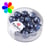 Perles verre Renaissance - anthracite 9mm