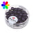 Perles verre Renaissance - prune 