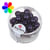 Perles verre Renaissance - prune 