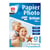 Papier photo A4 brillant économique 200g/m² - 20 feuilles - Micro Application