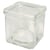 Photophore verre - 7.5x7.5x7.5cm