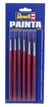 Pinceaux standard pour modelisme - 6 Tailles - 29621 - Revell