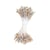 Pistils de fleurs or et argent - 6cm