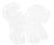 Plaque chien pour perles Hama - 5 mm