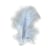 Sachet 10 plumes Bleu cleir 8cm