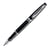 Stylo plume - Bleu - Expert Laqué noir, finitions palladium - Plume moyenne - Waterman