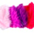 Set de 40 plumes roses et violettes - Créalia - 6 à 8 cm