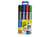 Lot de 4 marqueurs permanents - Couleurs classiques - Permanent Marker 400 - Pointe biseautée - Pilot