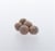 Lot de 5 Pompons fil 20mm - nude
