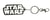 Porte cles logo