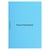 Lot de 40 sous chemises A4 - Frais et honoraires - Carton - Exacompta - Bleu