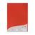 1 étui de 25 feuilles Pollen 210x297 mm 210g - Rouge corail
