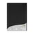 1 étui de 25 feuilles Pollen 210x297 mm 210g - Noir
