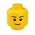 Rangement LEGO® en forme de tête - Grand format