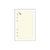 Recharge agenda - Exatime 17 - 44 feuillets note - 17 x 9.8 cm - Exacompta