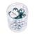 Perles Renaissance bleu tendre 12 mm
