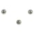 Perles Renaissance argent ancien 4 mm x perles
