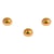 Perles Renaissance or 4 mm x perles