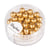 Perles Renaissance or 6 mm x perles