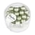 Perles Renaissance dépolie argent 8 mm x perles
