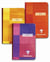 Repertoire broché 14.8x21cm 92 pages 90g carreaux 5x5mm coloris assortis
