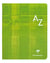Répertoire piqué Metric 17x22 cm 96 pages quadrillé Q.5x5 - Coloris assortis