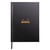 Cahier broché - Format A5 14.8 x 21 cm - Rhodia - 192 pages lignées - Noir