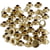 50 rivets en laiton - 7 mm