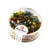 Perles de rocaille - garniture argent - 4 mm - 17 g - multicolore