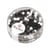 Perles de rocaille mix - 2.6 mm - noir et blanc