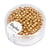 Perles de rocailles or 3 mm