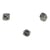Perles de rocailles anthracite 4 mm