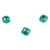 Perles de rocailles vert lagon 4 mm