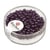 Perles de rocaille cirées - violet