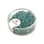 Perles de rocaille - garniture argent - 2.6 mm - bleu
