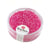 Perles de rocaille - 2 mm - rose foncé