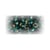 Perles de rocaille granit - 4 mm - émeraude 
