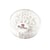 Perles de rocaille opaques - 2.6 mm - 17 g - blanc