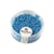 Perles de rocaille opaques - 2.6 mm - bleu