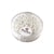 Perles de rocaille opaques lustrées - 2 mm - blanc