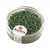 Perles de rocaille opaques lustrées - 2 mm - vert