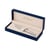 Stylo roller - Waterman - Hémisphère Acier, finitions palladium -bleu - Pointe fine 
