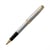 Stylo roller Parker -Sonnet Acier inoxydable - Noir - Pointe fine