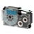Ruban adhésif  XR-12BU1-W-DJ  - noir sur bleu - 12 mm - Casio