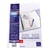 Lot de 5 pochettes perforées A4 avec fermeture - Crystal - Plastique - Exacompta