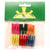 Mini pinces à linge couleurs assorties x 24