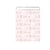 25 sachets en papier - Bébé - Rose
