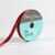 Bobinette Frou-Frou - 6 m x 6 mm - Satin bord brillant - Rubis eclatant